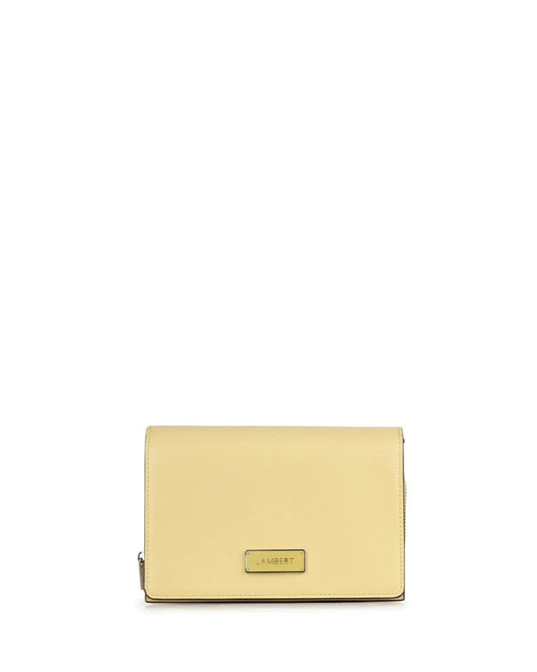 Le Rebecca – Sac bandoulière en cuir vegan couleur miel Lambert
