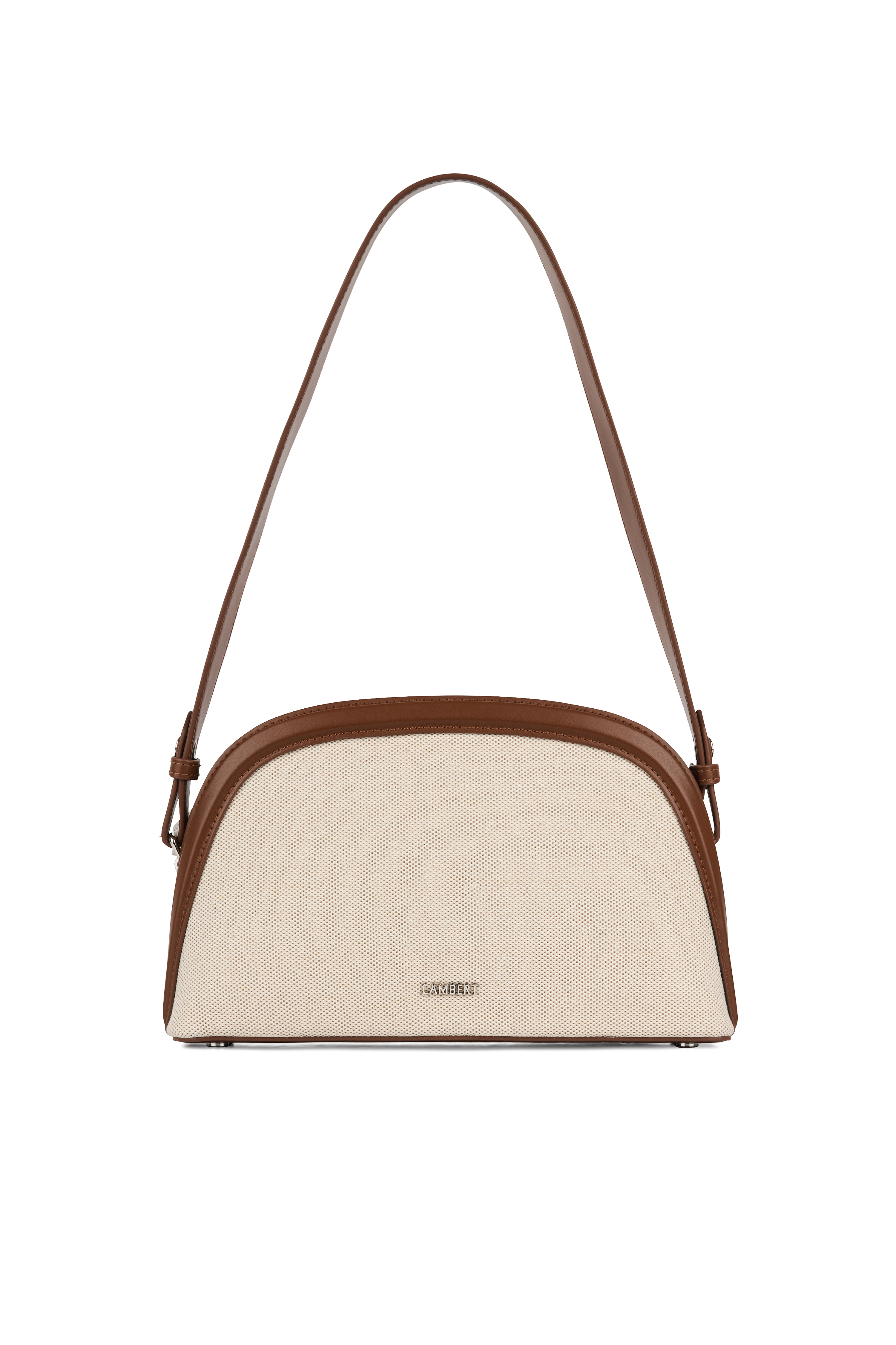 Le Louise – Sac à main 2-en-1 en canevas hazelnut Lambert