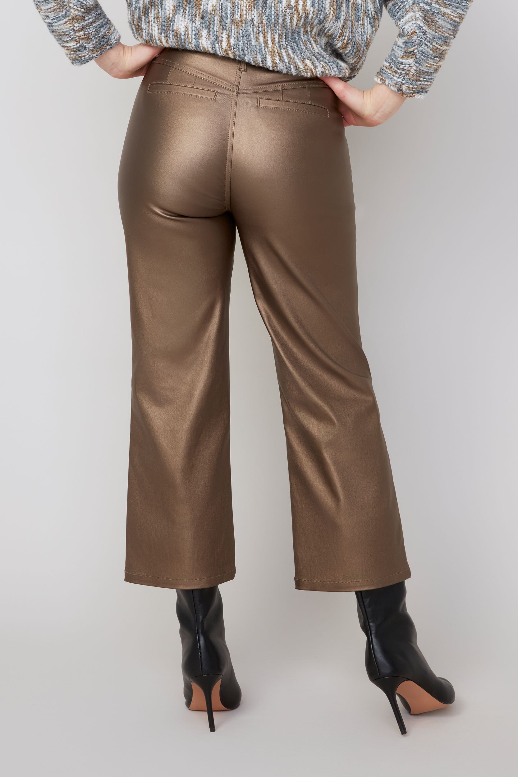 Pantalon en similicuir Renuar R11037