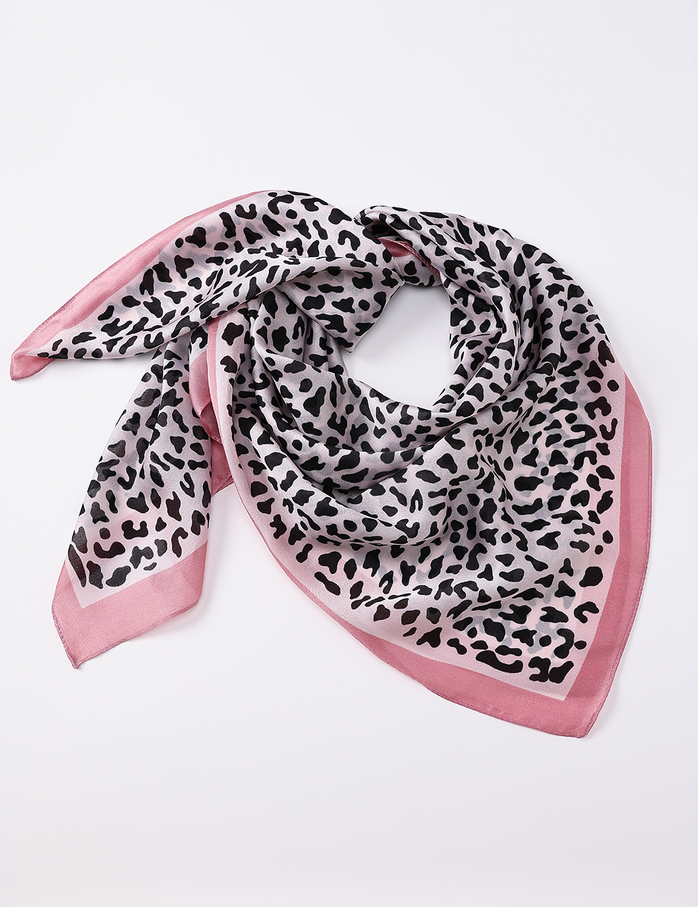 Foulard en soie carré Design Fashion