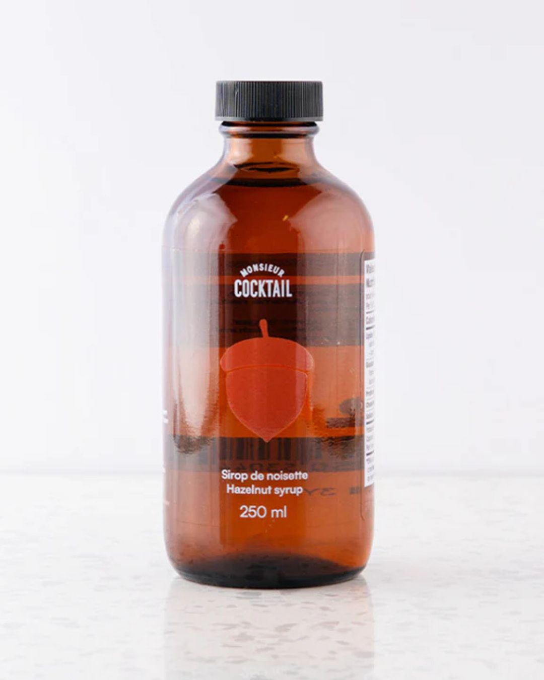 Sirop de noisette 250ml Monsieur Cocktail