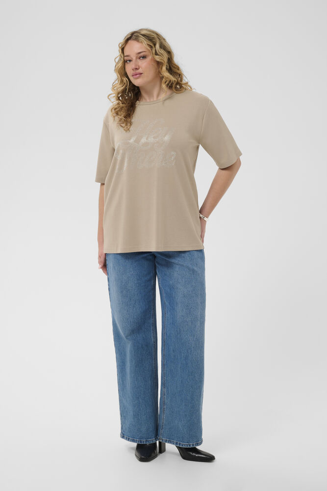 T-Shirt KCharmona Kaffe Curve