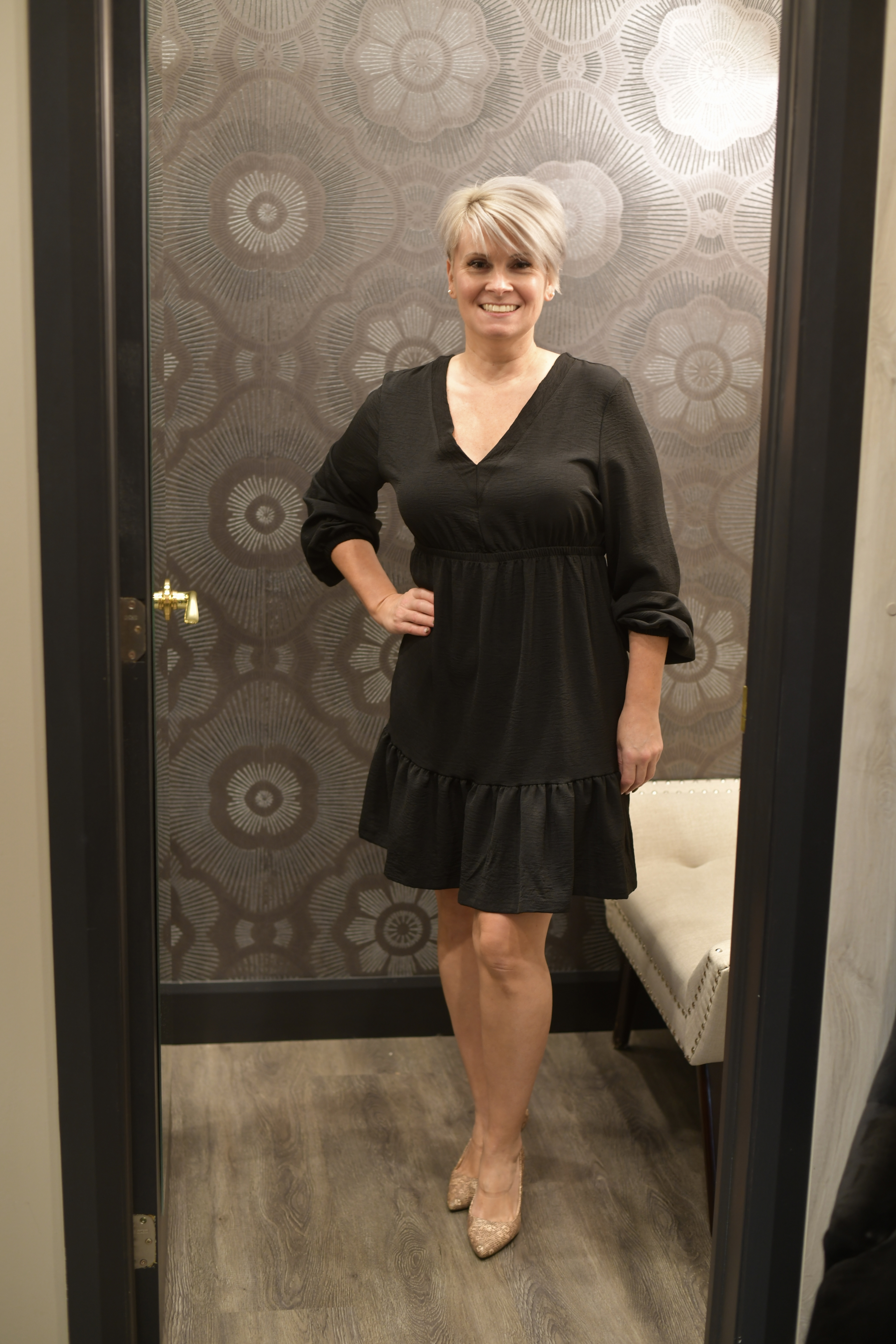 Robe avec col V Cover Me