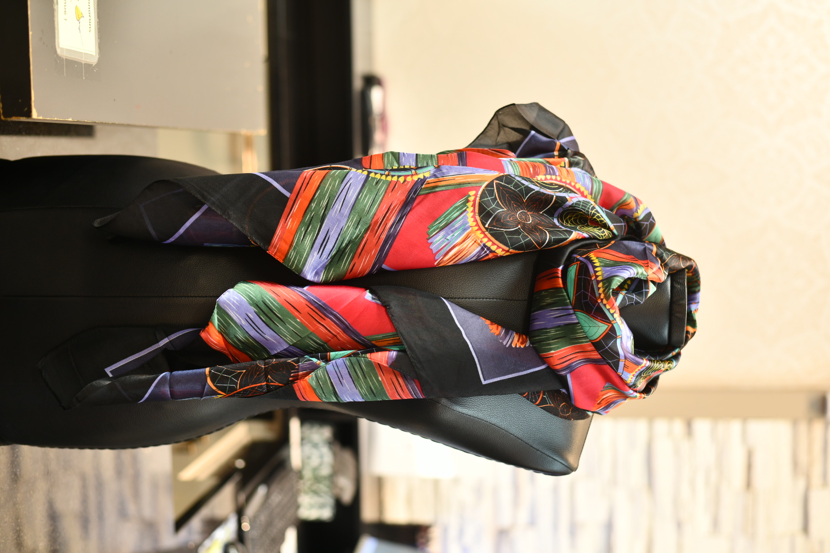 Foulard en soie rectangulaire Design Fashion 