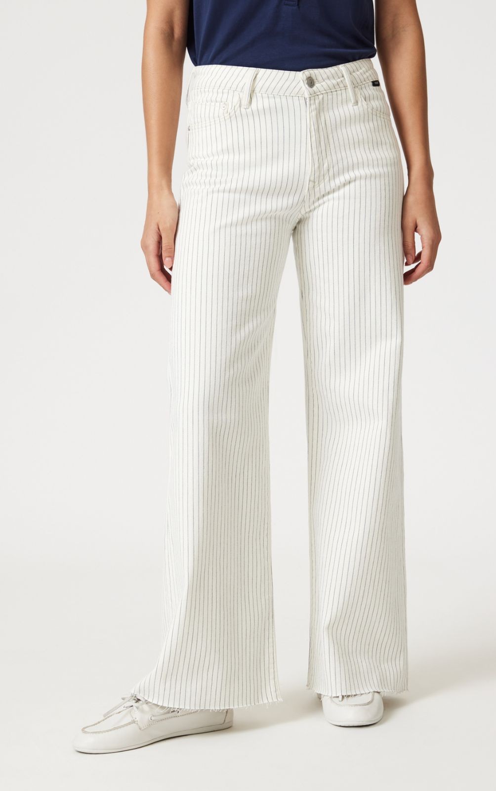 Jeans Paloma Mid Rise Stripe Mavi 88748